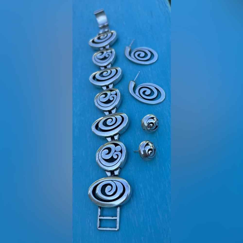 Brighton bracelet and 2 earrings sets.